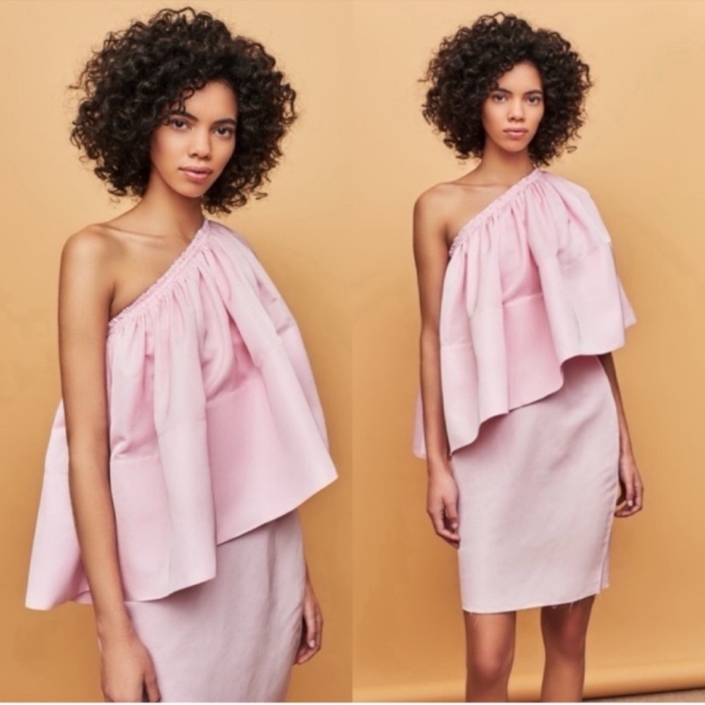 Solace London Layci Dress in Pink Size US 2